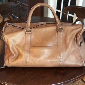 Genuine Leather Duffel Bag